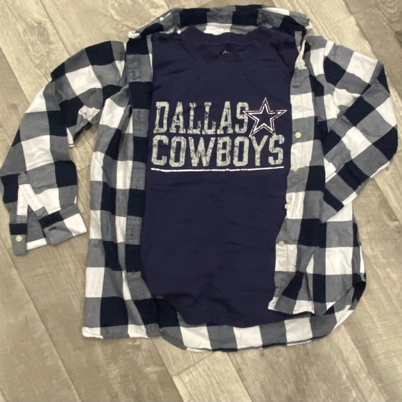 Dallas Cowboys Authentic Apparel short sleeve - Picture 1 of 2